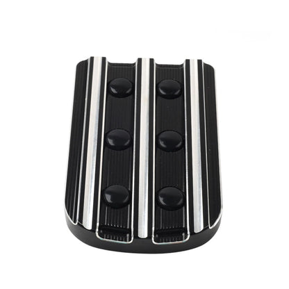 CNC Large Brake Pedal Pad Cover for Harley Touring Street Road Glide Softail (2014-2023)