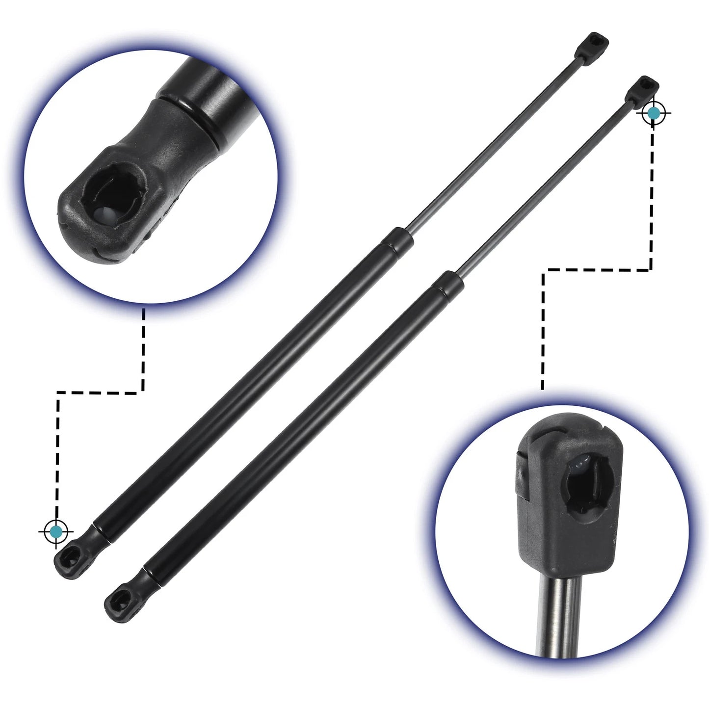 Rear Hatch Liftgate Gas Struts for Suzuki Swift (2004-2010)