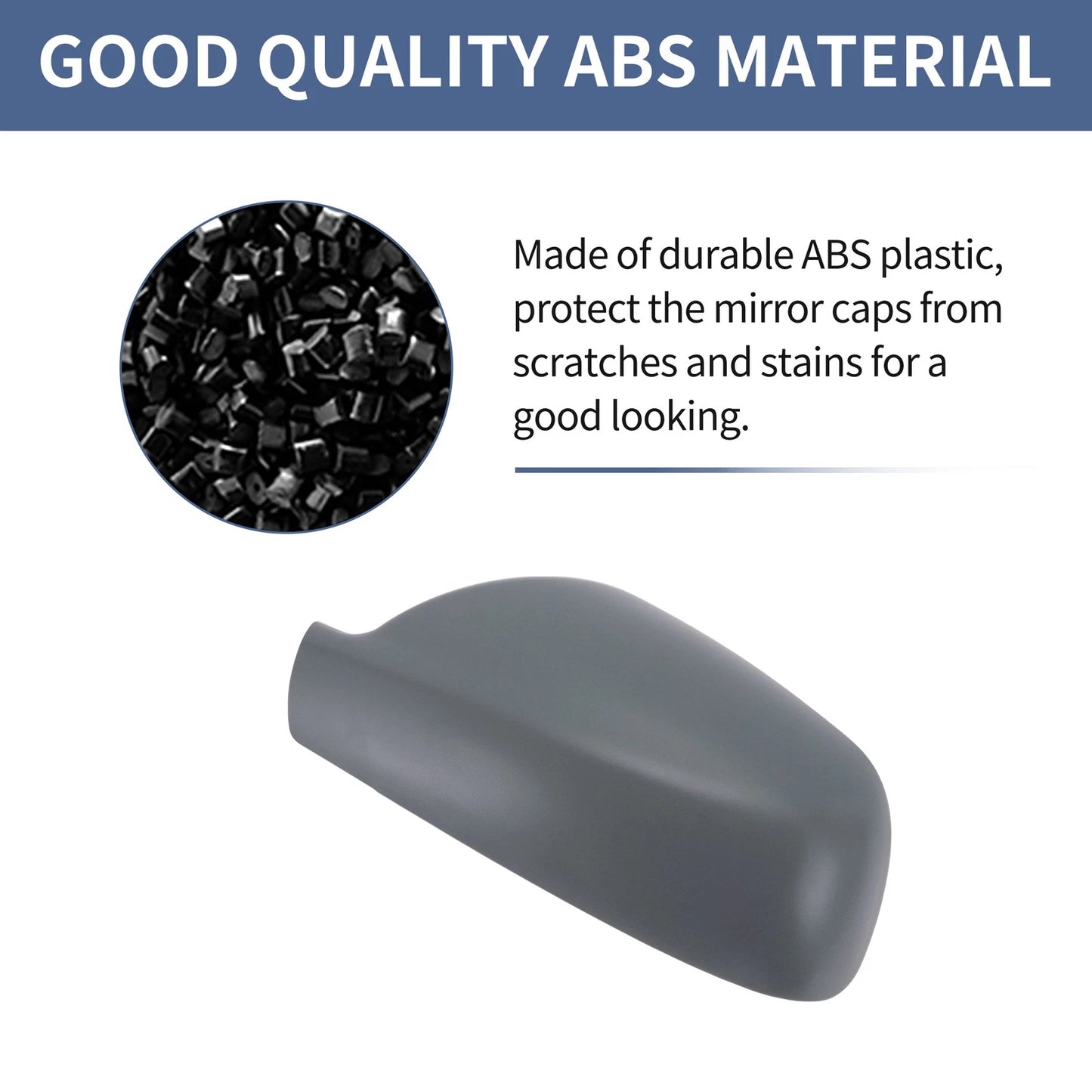 Left Passenger Side Mirror Cover for CITROEN XSARA (2002-2005)
