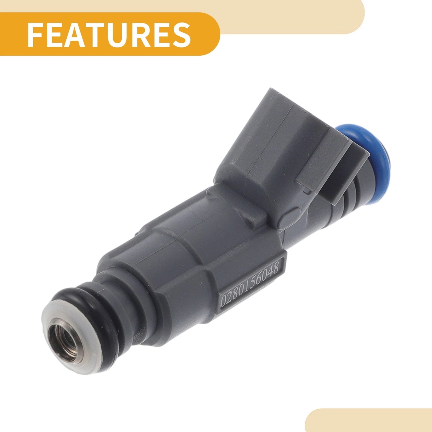 Fuel Injector 1 x No.0280156048 for Ford Crown Victoria (2003-2011)