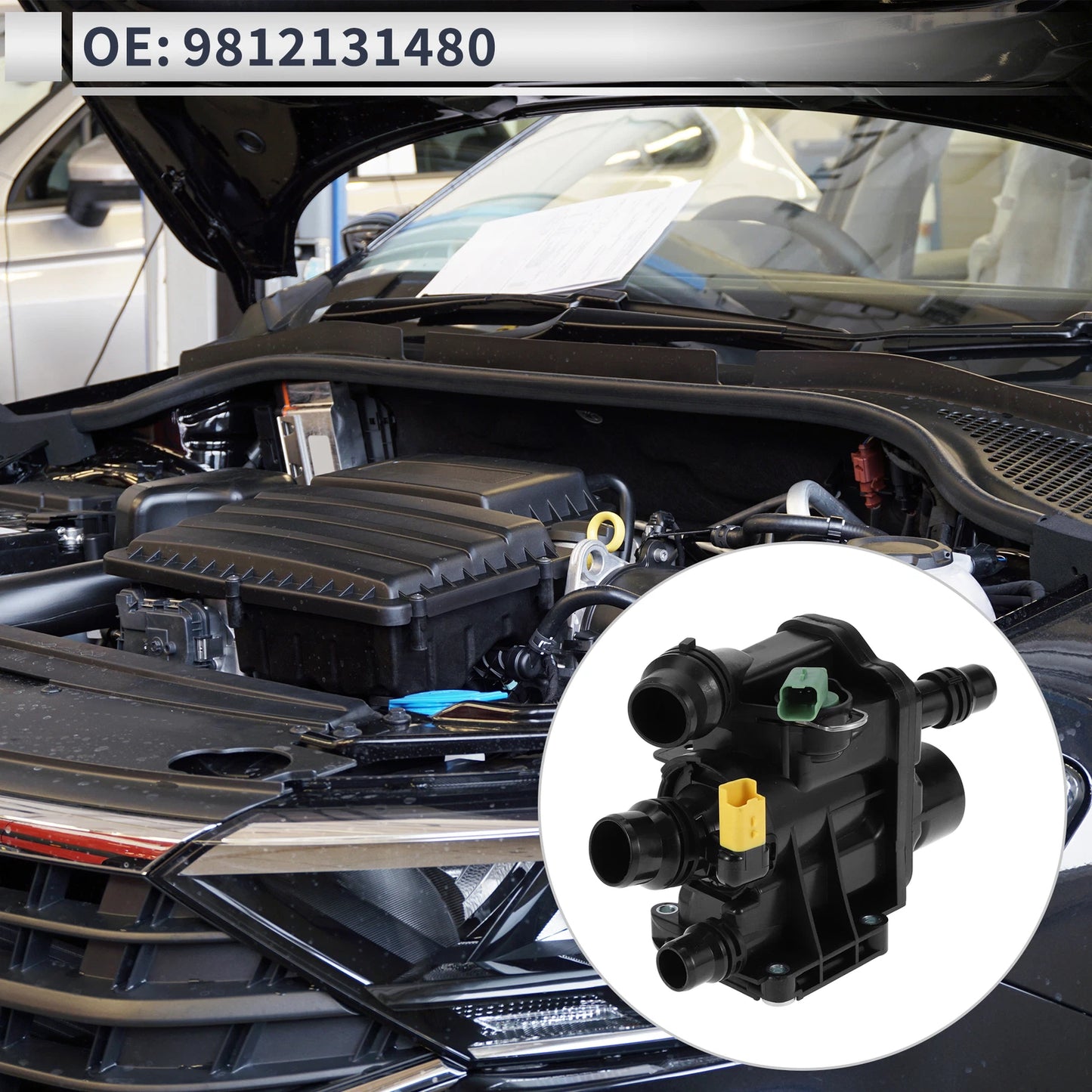 Engine Coolant Thermostat Housing for Peugeot 308 (2013-2021)