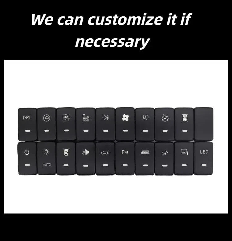 Dashboard Control Switch Button for Honda Civic CR-V (2007–2015)