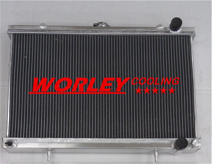 44mm 3 Row Aluminum Radiator for Nissan Skyline R32 (1989-1994)