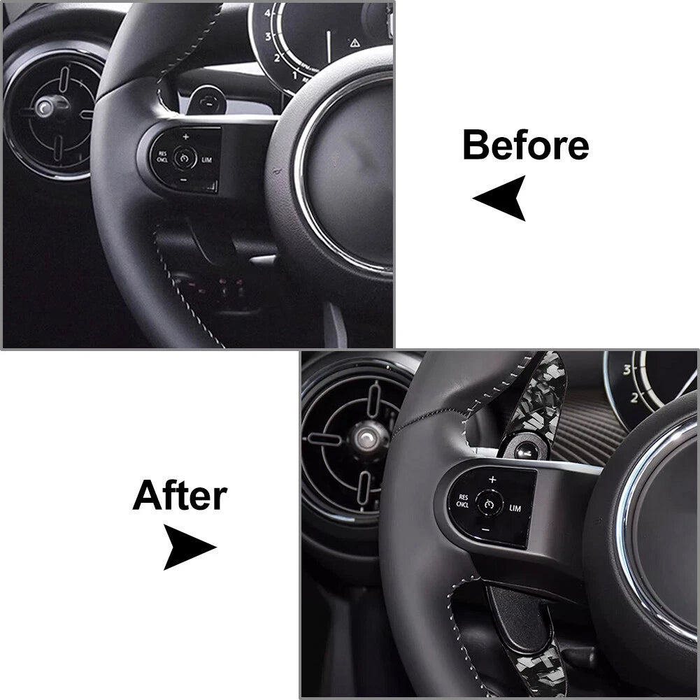 Steering Wheel Shift Paddle Extensions for BMW Mini Cooper (2014-2023)