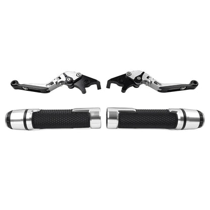 CNC Brake Clutch Levers & Handlebar Grips Set for Honda CB1000R CBR1000RR (2008-2023)