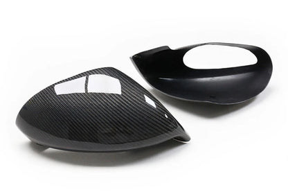 2 x AutoTecknic Carbon Fiber Mirror Covers for Porsche 911 Turbo (2016-2023)