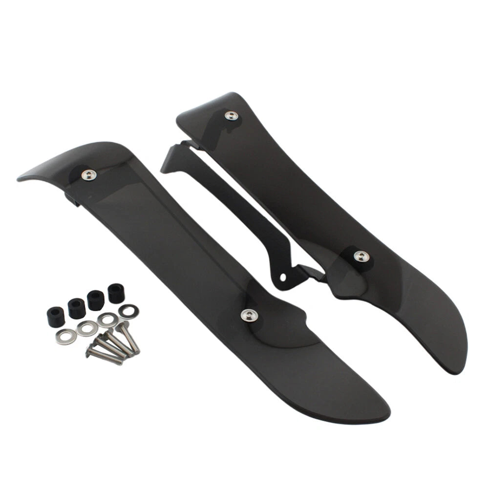 Motorcycle Side Spoilers Wind Deflectors for BMW K1600GT (2017-2023) Black