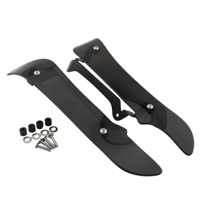 Motorcycle Side Spoilers Wind Deflectors for BMW K1600GT (2017-2023) Black