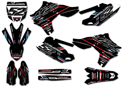 Yamaha YZF 450 Sticker Kit Decals (2010-2013)