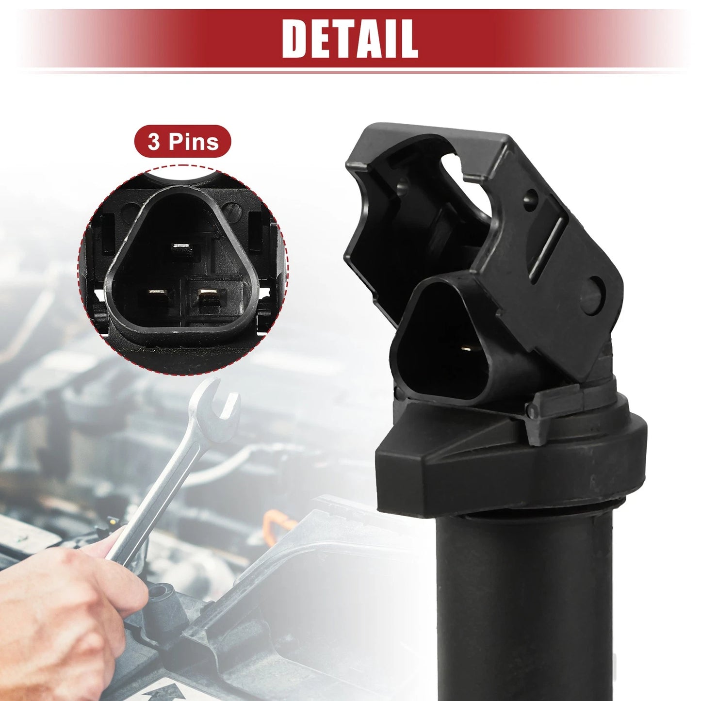 4 x Ignition Coil Pack for BMW 128i (2008-2013) Black