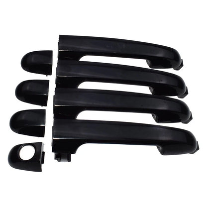 4pcs Black Front & Rear Door Handles for Hyundai Elantra (2007-2012)