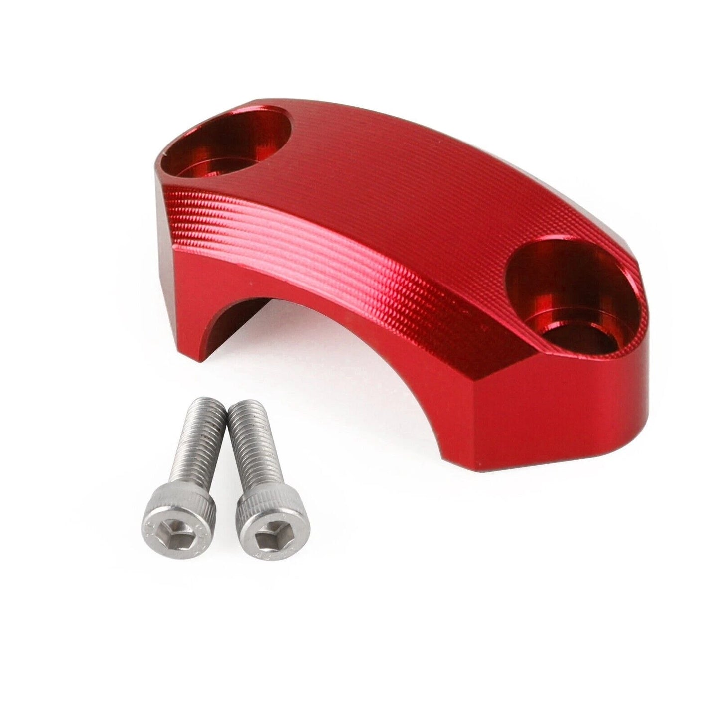 22mm CNC Clamp Handlebar Bracket Red for Ducati F2 (1990-1993)