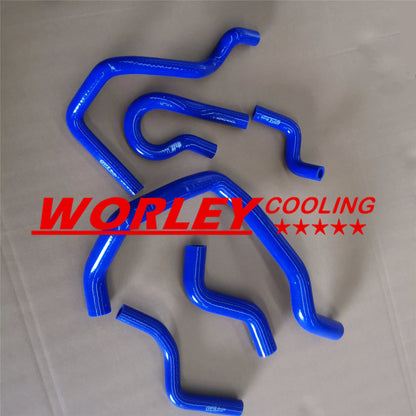 6 x Silicone Radiator & Heater Hose Kit for Honda Civic D15/16 EG/EK (1992-2000)