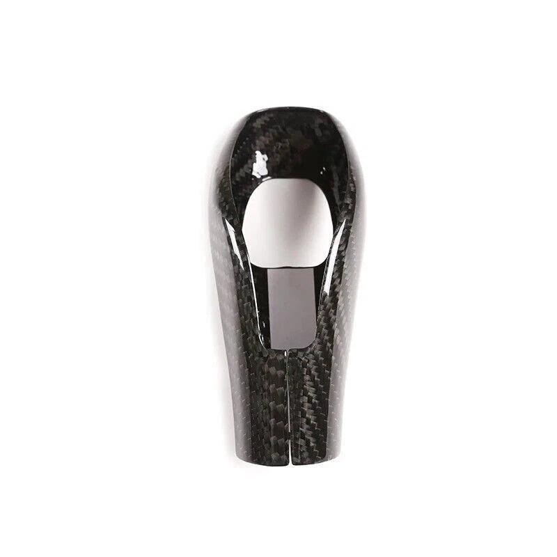 Carbon Fiber Gear Shift Head Knob Cover Trim for Alfa Romeo Giulia Stelvio
