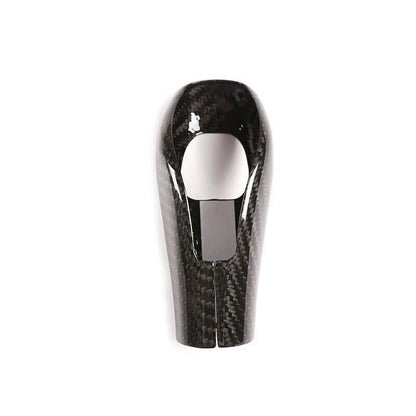 Carbon Fiber Gear Shift Head Knob Cover Trim for Alfa Romeo Giulia Stelvio