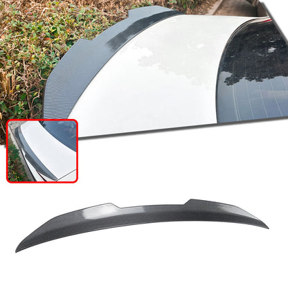 Rear Boot Spoiler Lip for Audi A4 S4 B9 (2017-2024)
