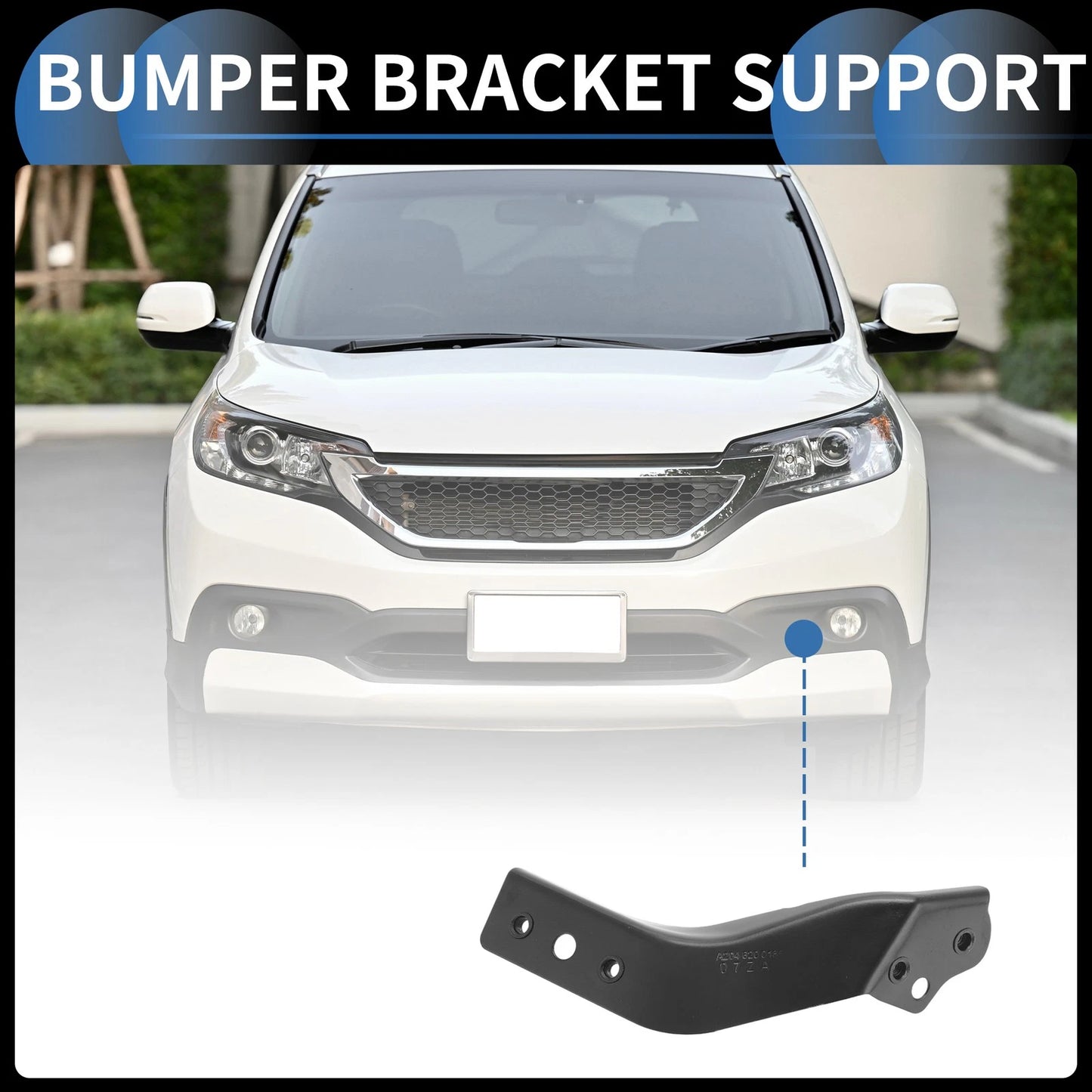 Left Front Bumper Retainer Bracket for Mercedes-Benz C250 (2012-2015)