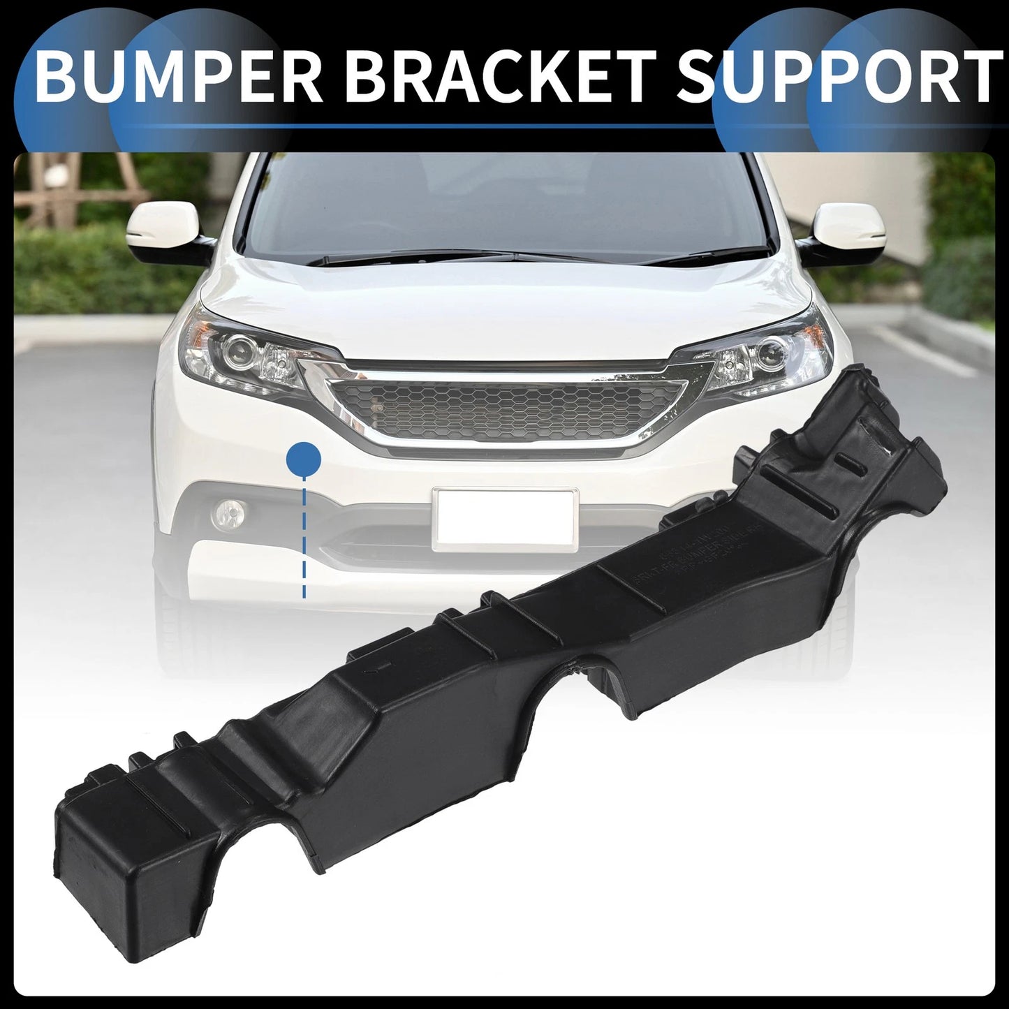 Right Front Bumper Retainer Bracket for Kia Rio (2012-2017)