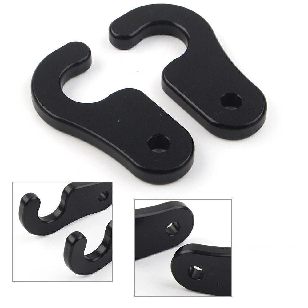 2 x Sun Visor Clips for Jeep Wrangler JK, JL, JT Gladiator (2018)