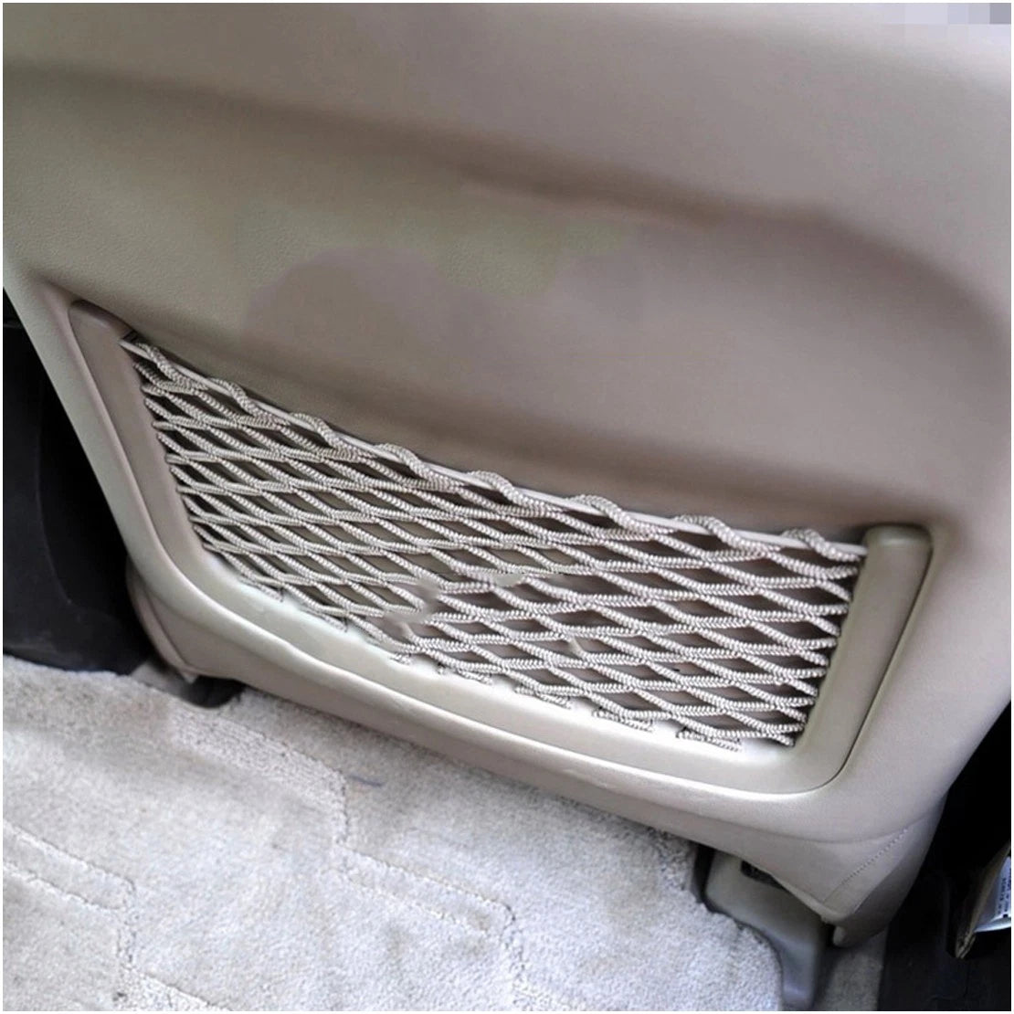 Front Seat Back Map Storage Pocket Nets for Toyota Land Cruiser LC100 (1998-2007)