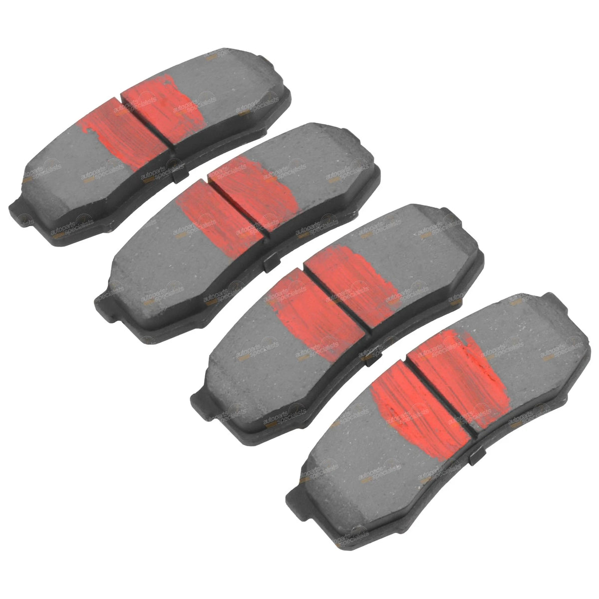 4x4 Rear Disc Brake Pads Set for Landcruiser 80 Series (1990–1998)