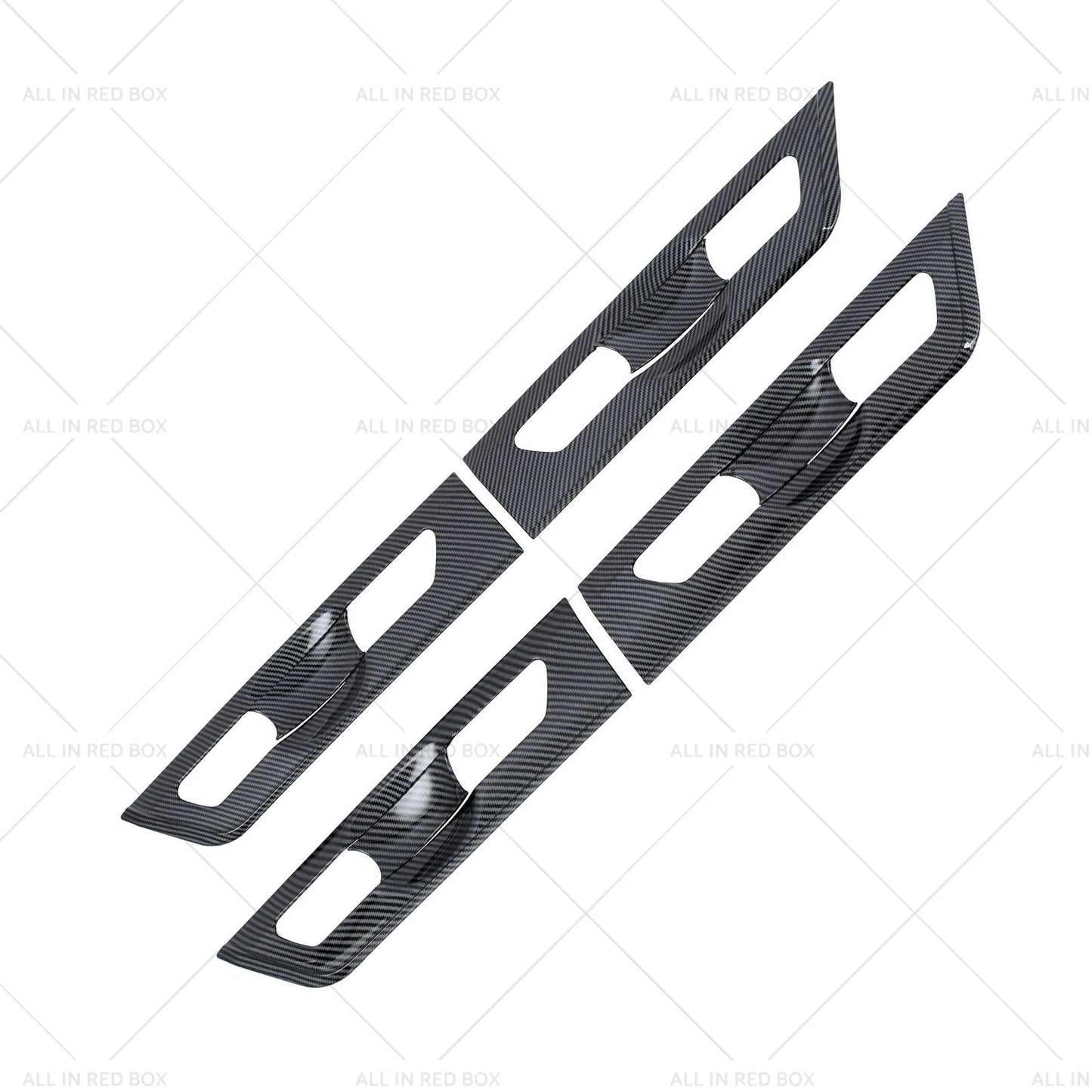 Carbon Fiber Door Handle Bowl Cover Trim for Kia Carnival (2022-2023)