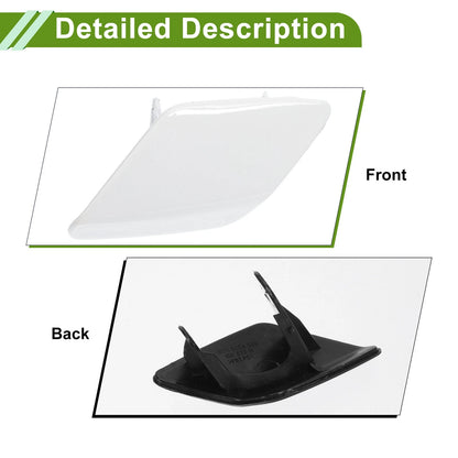 Front Left Washer Nozzle Cover Cap for White BMW 428i (2014 - 2016)