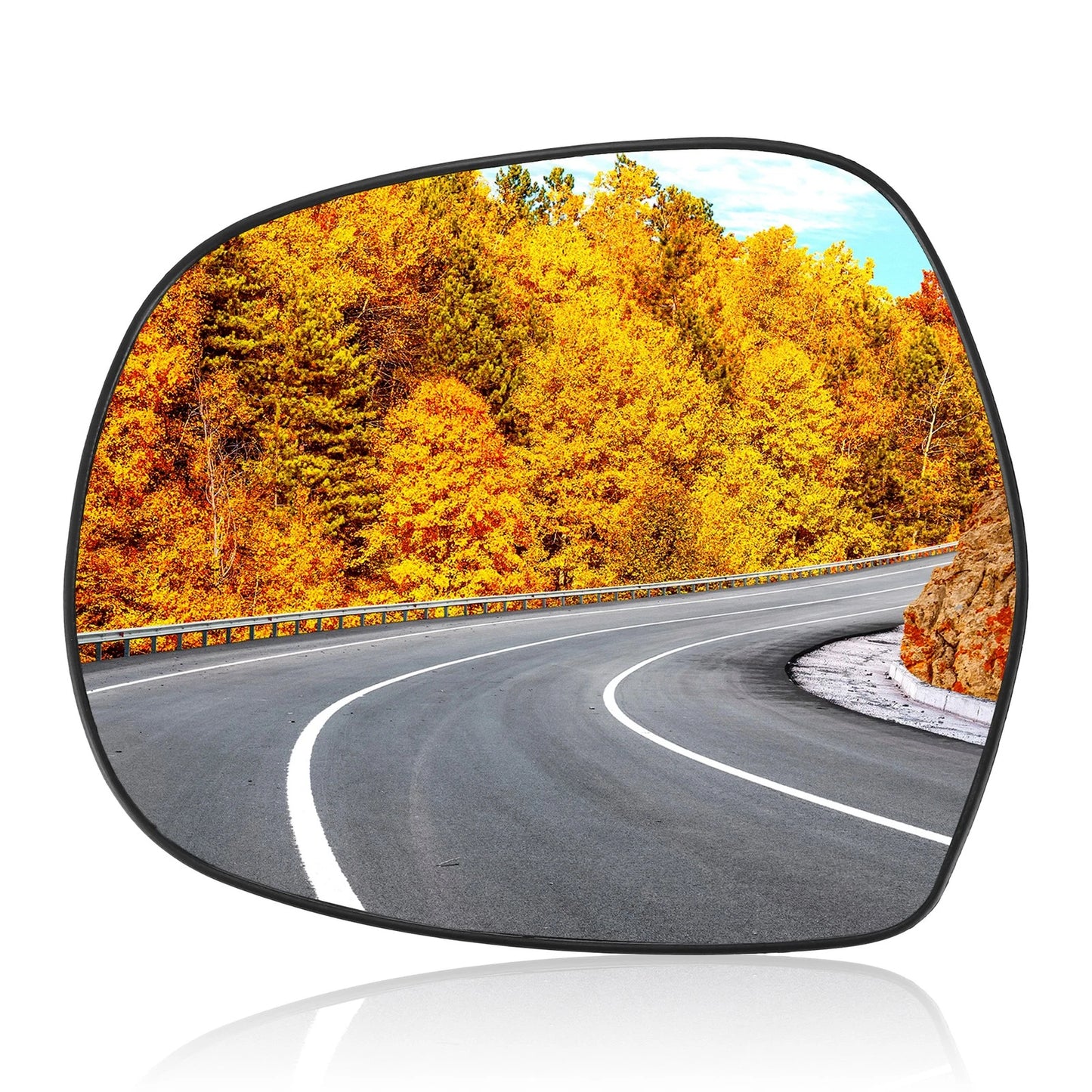 Left Side Rearview Heated Mirror Glass for Lexus GX470 (03–09)