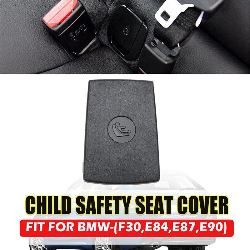 Rear Child Seat ISOFix Cover Flap for BMW E84 E87 E90 F30 F35 (2006-2019)