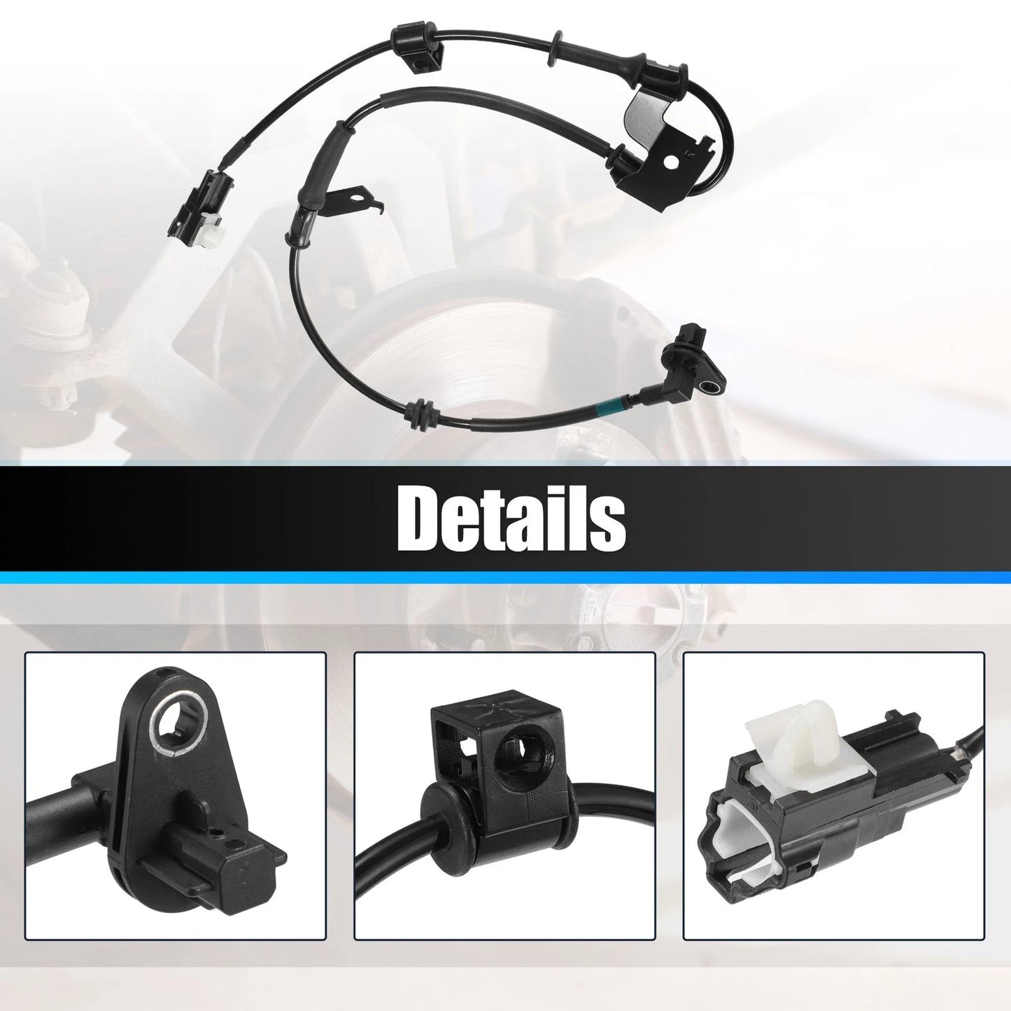 Front Right ABS Wheel Speed Sensor for Kia Picanto (2011-2017)