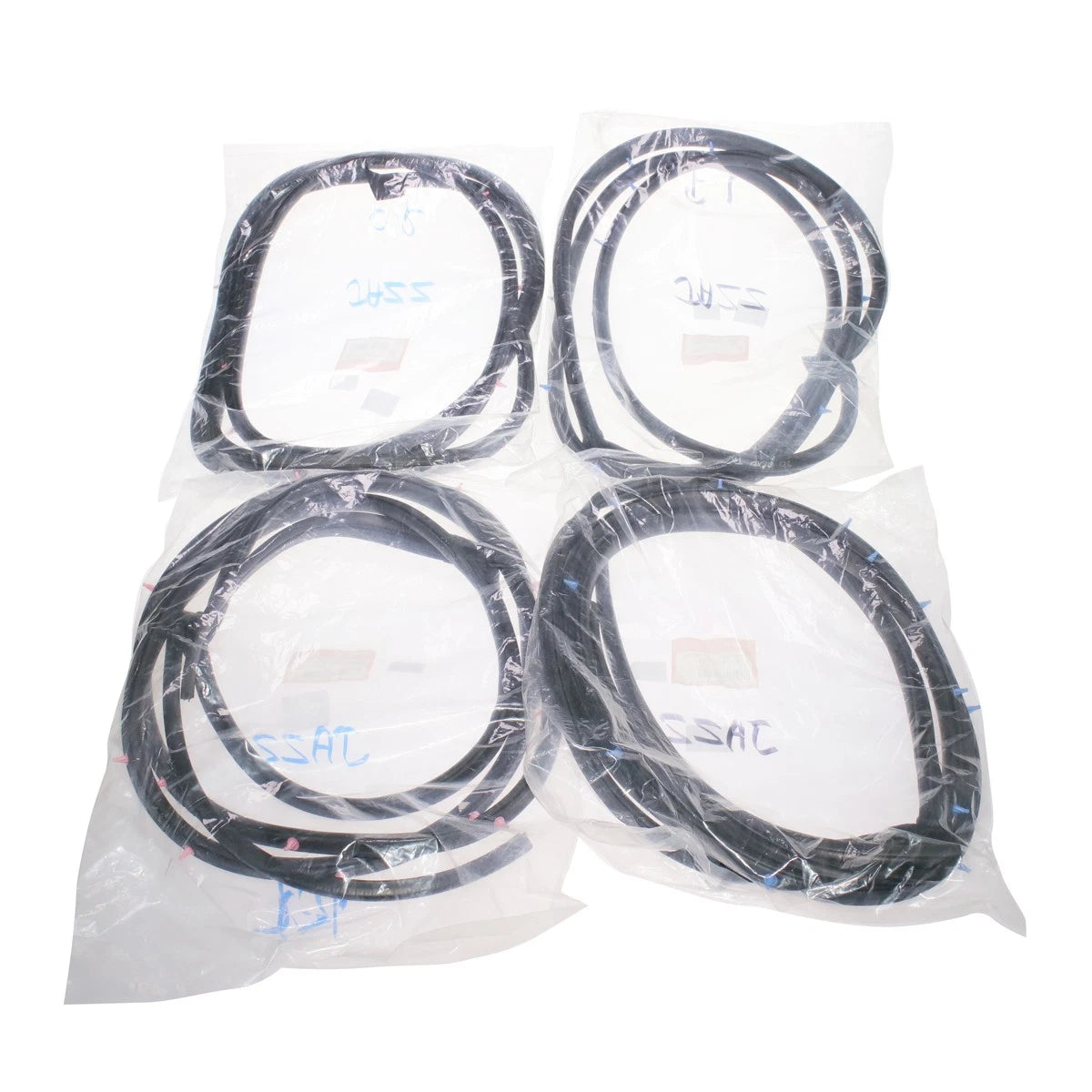 Front Rear Door Weatherstrip for Honda Fit Jazz GD1-GD4 2004-2006