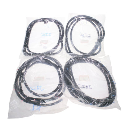 Front Rear Door Weatherstrip for Honda Fit Jazz GD1-GD4 2004-2006
