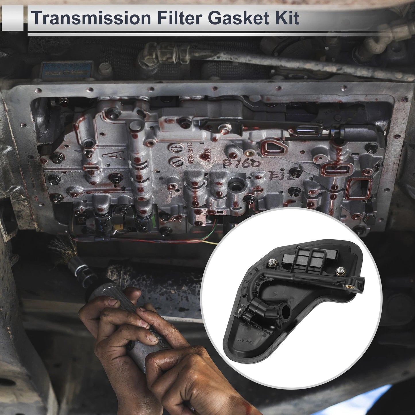 Transmission Filter Gasket Kit for Dodge Caliber (2007-2011) 1 Set