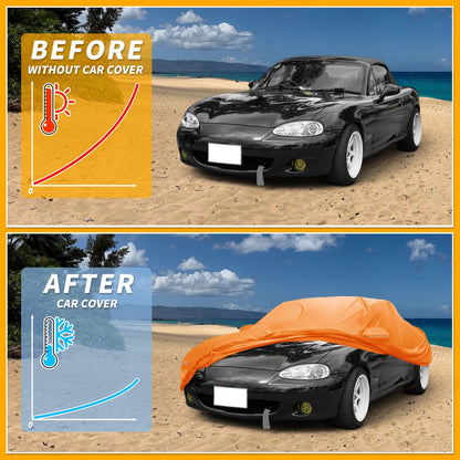 Waterproof All Weather Car Cover for Mazda MX-5 Miata (2016-2023)