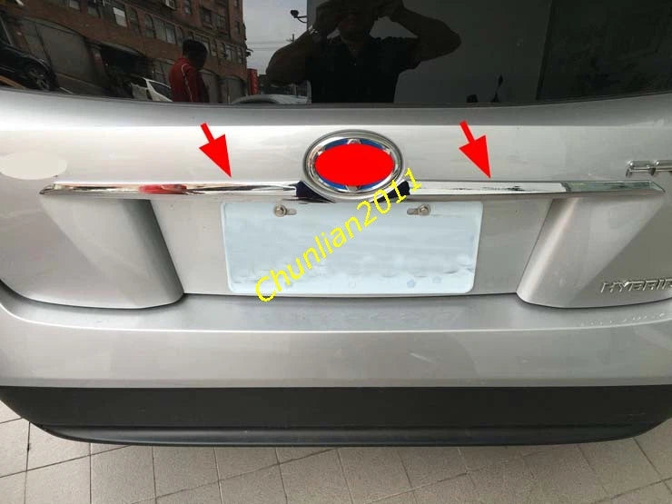 Chrome Plated Rear Boot Lid Cover Trim for Toyota Prius XW50 (2016-2018)