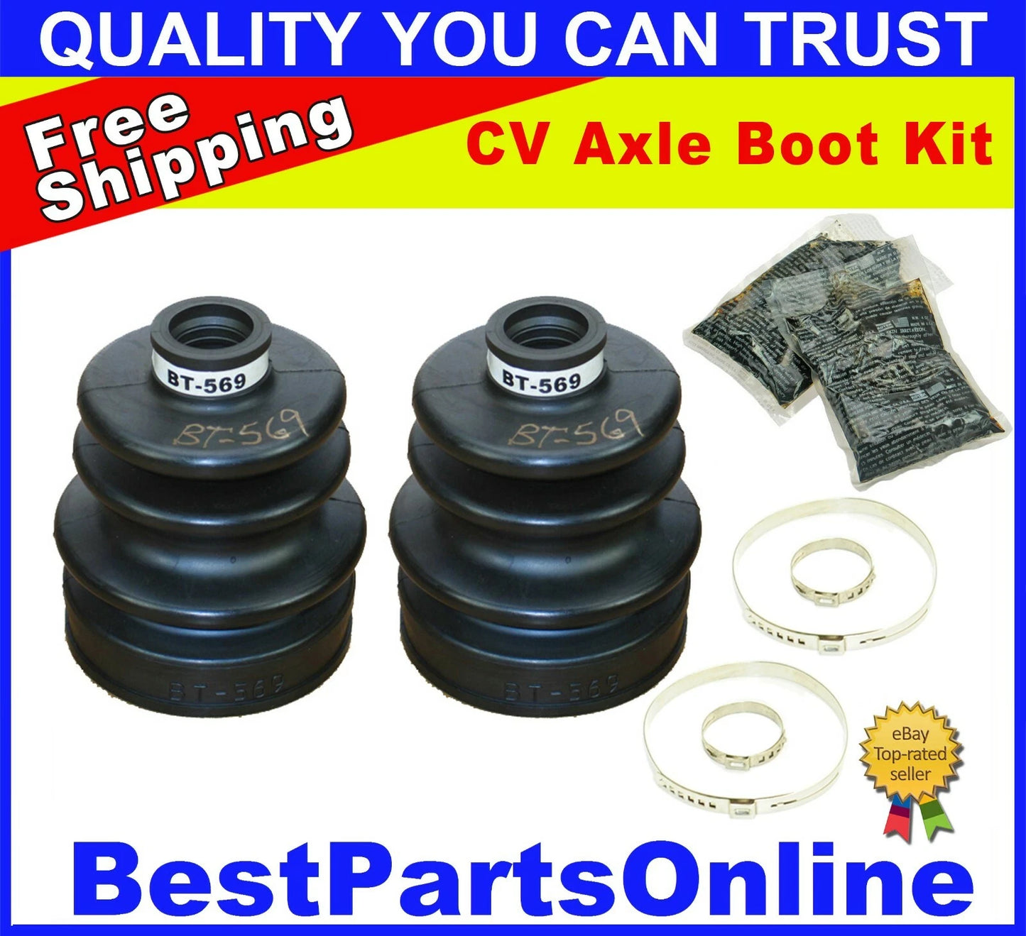 CV Axle Boot for Rear Arctic Cat 500 4X4 (2002–2009)