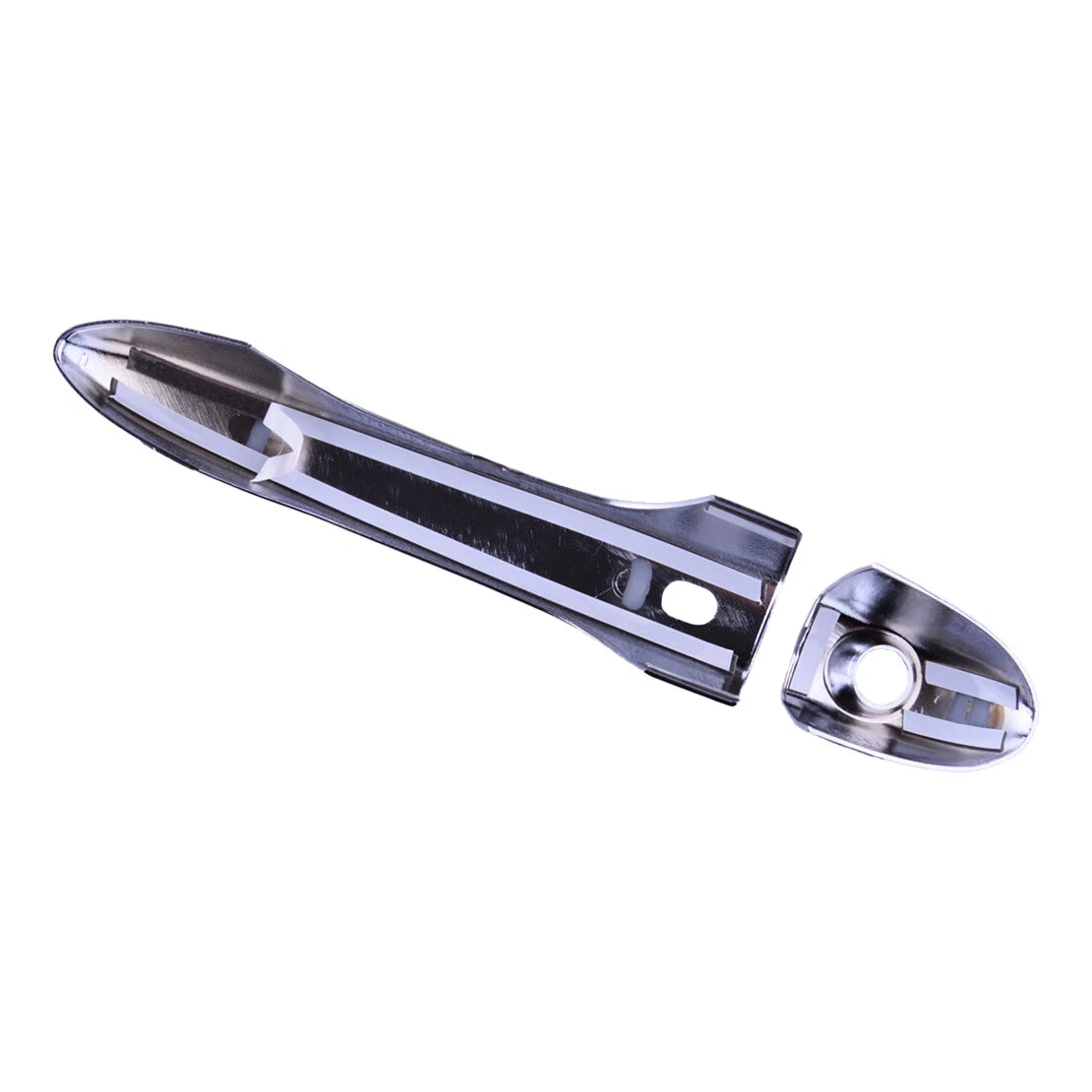 Chrome Exterior Door Handle Cover Trim for Fiat 500X (2016-2023)