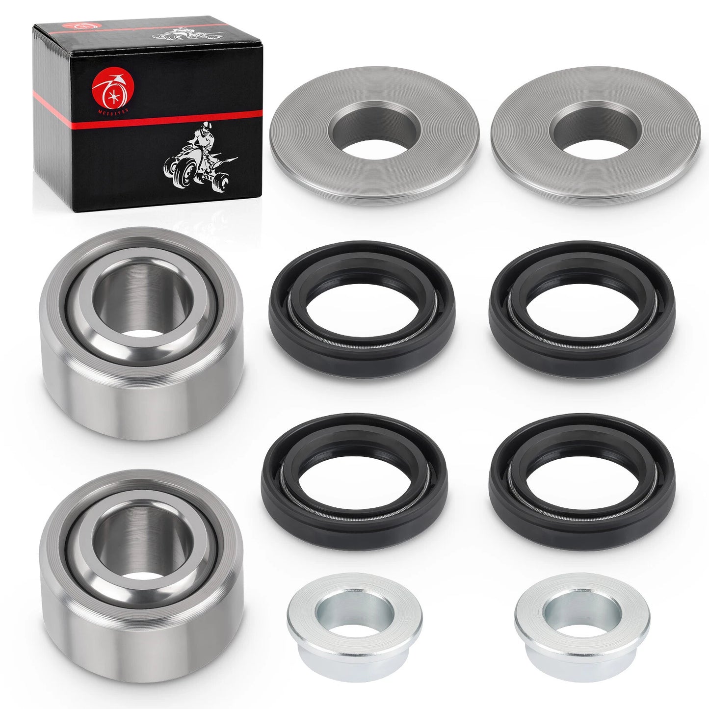 Rear Shock Bushing Rebuild Kit for Yamaha Banshee 350 YFZ350 (1987–2006)