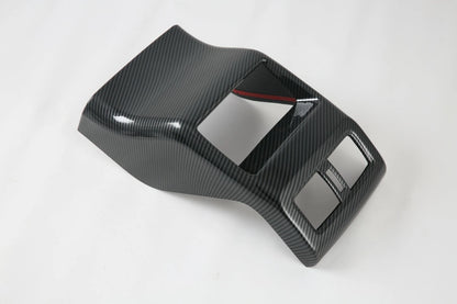 Carbon Fiber Back Row Air Vent Panel Cover Trim for Nissan Rogue (2021-2023)