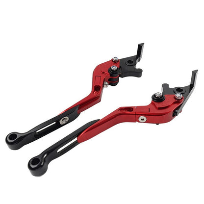 Red CNC Folding Extendable Brake Clutch Levers for BMW S1000XR (2015-2021)