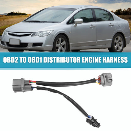 10 Pin OBD2 to OBD1 Distributor Adapter for Honda Civic (1996-1998)