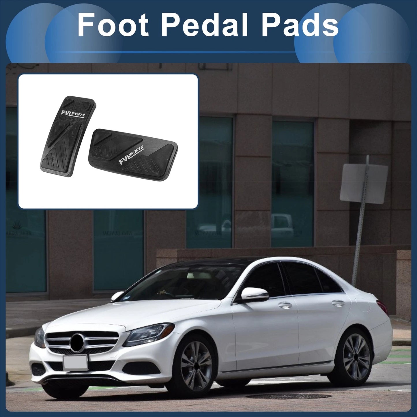 Automatic Foot Accelerator Pedal Covers for Ford Ranger (2024)