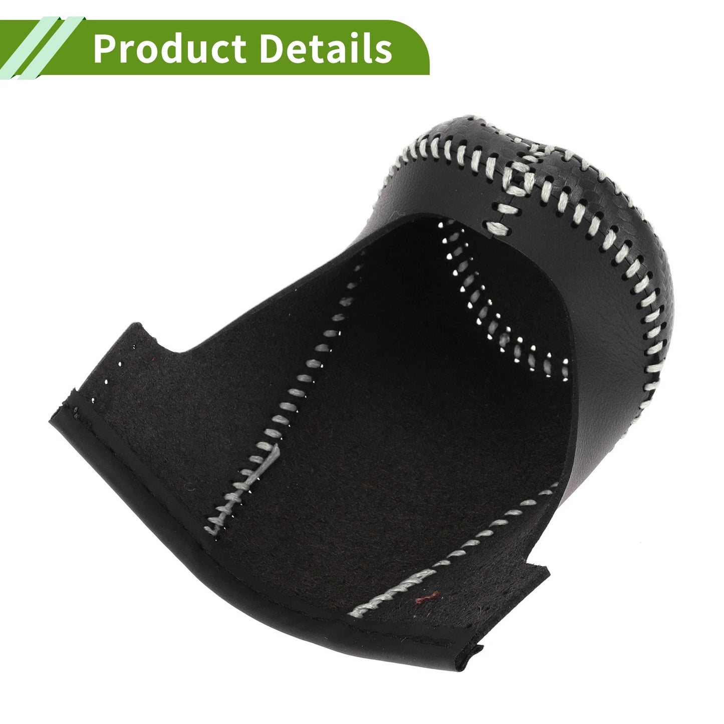 Gear Shift Knob Cover Black Carbon Fiber for Chevrolet Malibu (2016-2020)