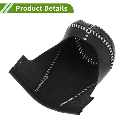 Gear Shift Knob Cover Black Carbon Fiber for Chevrolet Malibu (2016-2020)