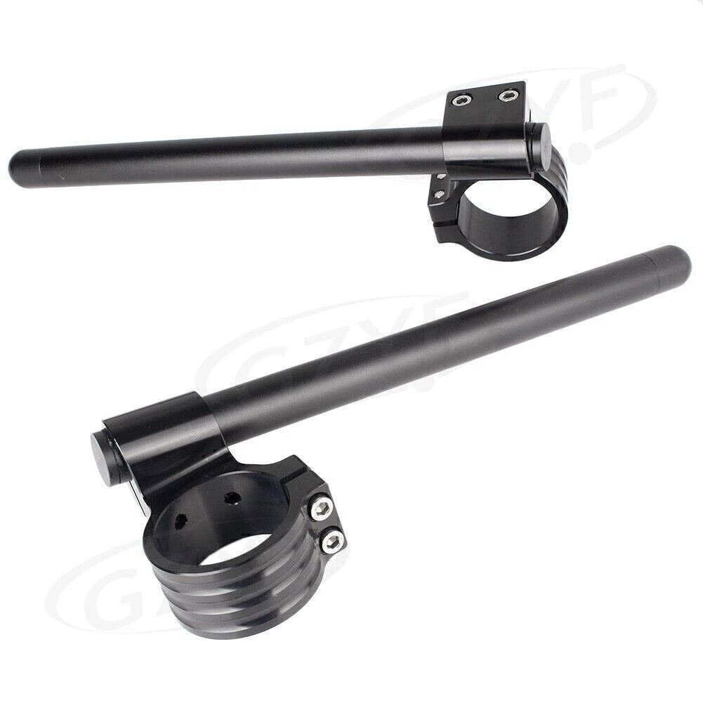 53mm Clip-On Motorcycle Handlebar Fork Tubes for Universal Models