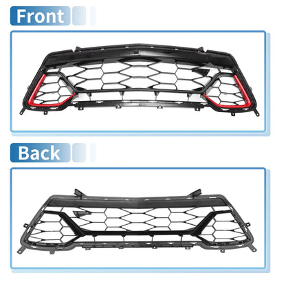 Lower Front Bumper Grille for Chevrolet Camaro LS LT SS (2017-2018)