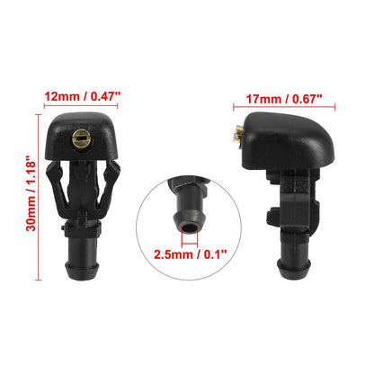 4pcs Front Windshield Washer Nozzles Kit for Ford F-150 (2004-2014)
