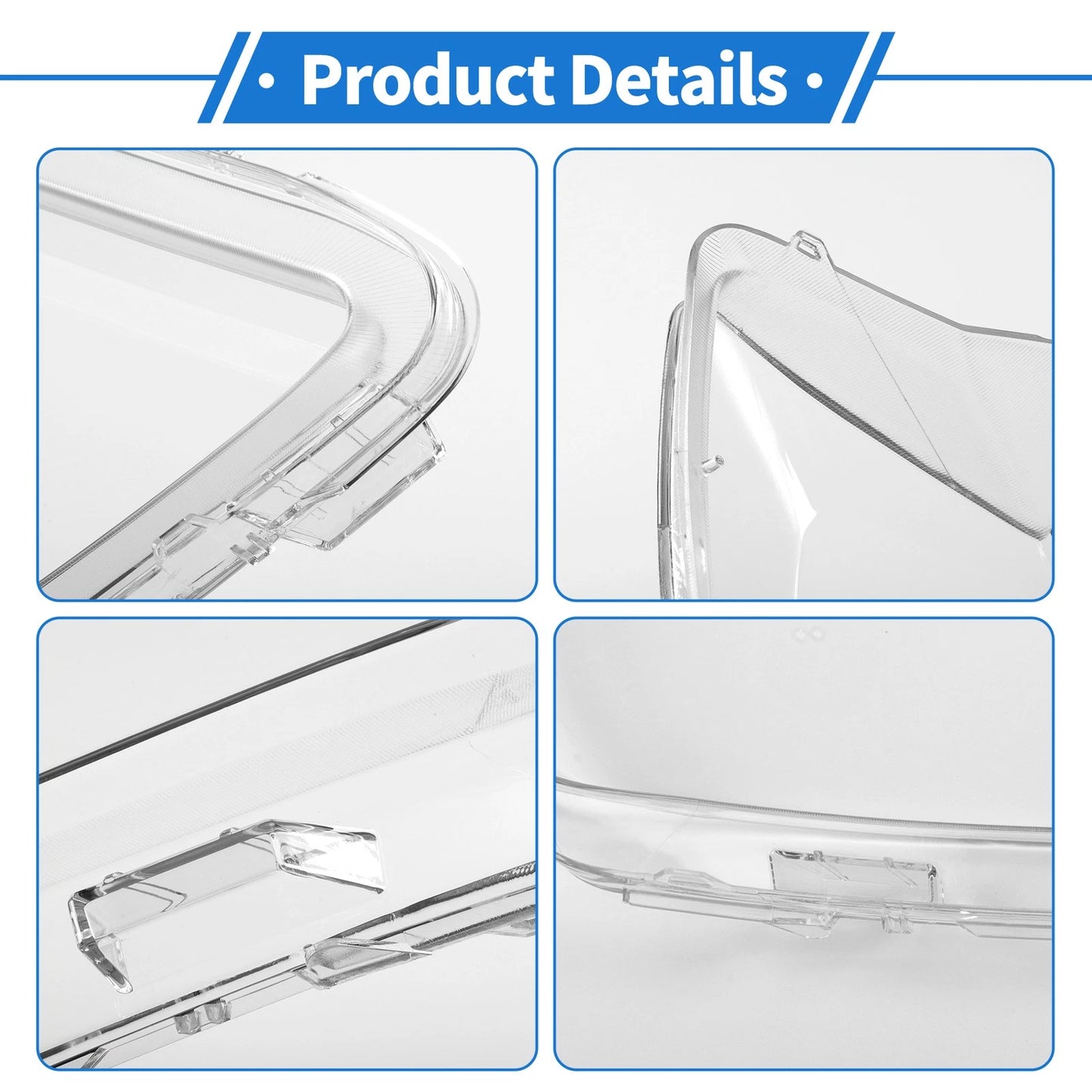 1 x Front Left Headlight Lens Cover for Jeep Grand Cherokee (2011-2013)