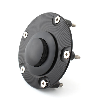 Black Fuel Tank Cap for Harley X350 (2023) - Aluminium 1 x Oil Cap