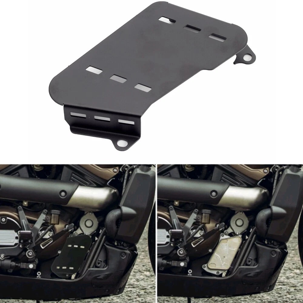 Vented Radiator Oil Cooler Guard for Harley Sportster S & Nightster (2021-2023)